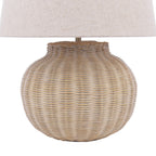 Laura Ashley Fernhill Table Lamp Matt Cream With Shade LA3756613-Q