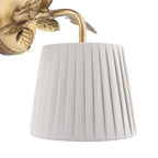 Laura Ashley Egelton Wall Light Aged Brass With Shade LA3756615-Q
