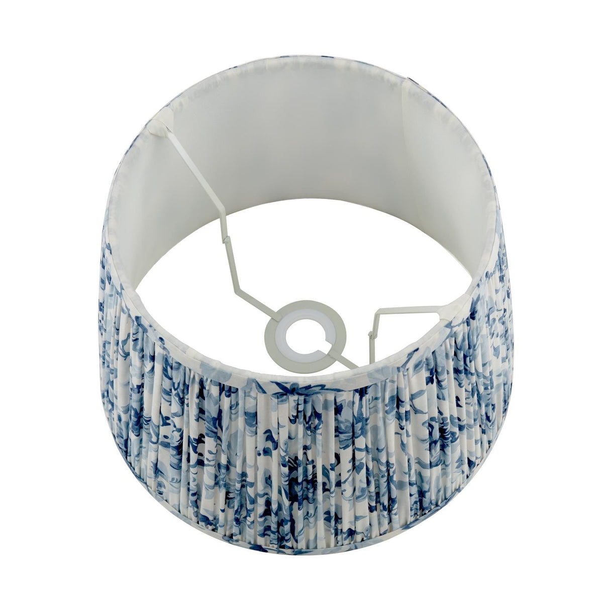 Laura Ashley Adwick Trail Blue Cotton Tapered Drum Shade 30cm/12 inch LA3756741-Q