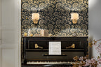 Franklite Barolo Single Wall Light In Aged Brass With Off White Shade FL2471-1