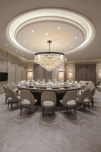 Franklite Perdita 30 Light Ceiling Pendant Light In Matt Black Finish FL2413-30