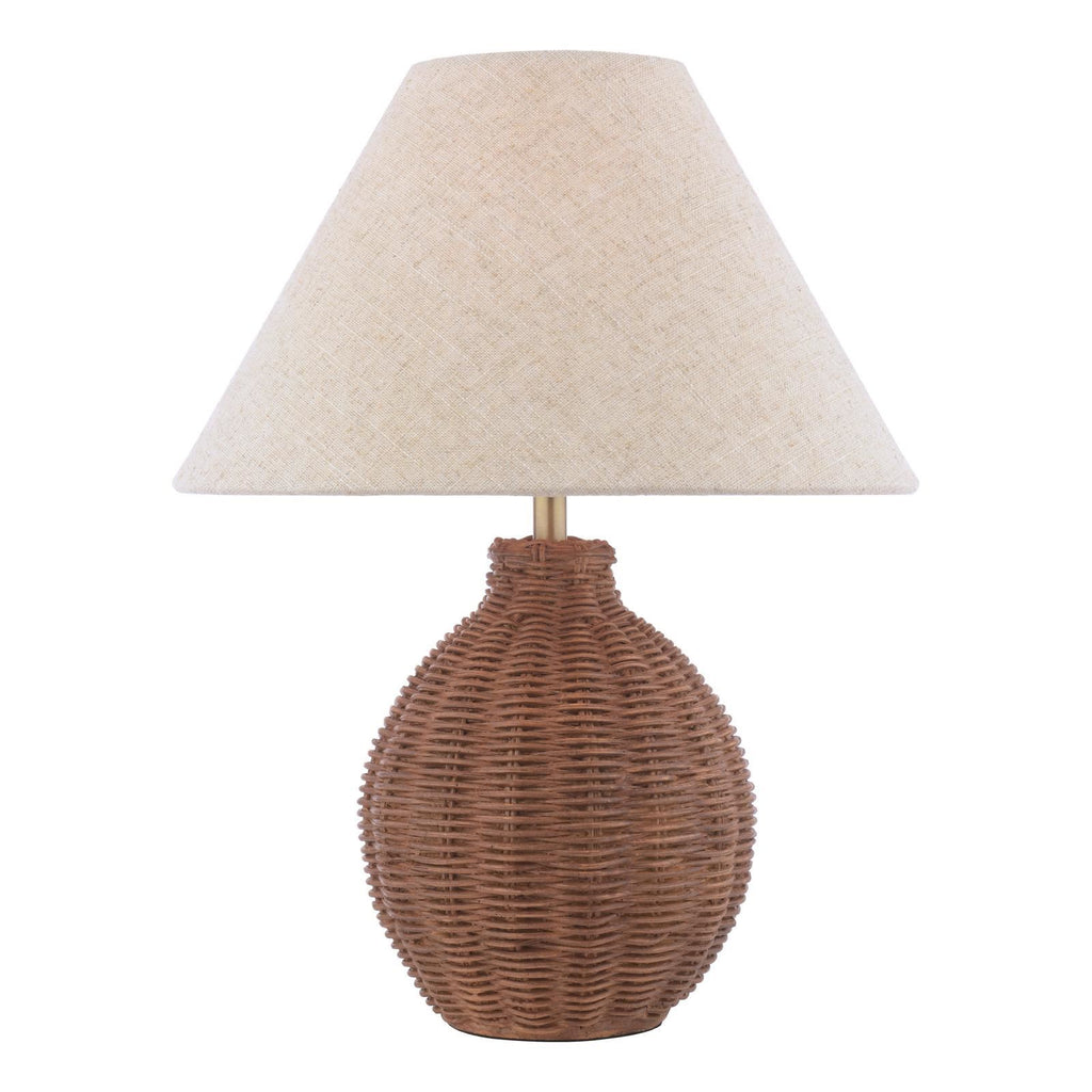 Laura Ashley Fernhill Table Lamp Antique Brown With Shade LA3756662-Q