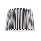 Laura Ashley Denwick Blue Cotton Tapered Drum Shade 30cm/12 inch LA3756736-Q