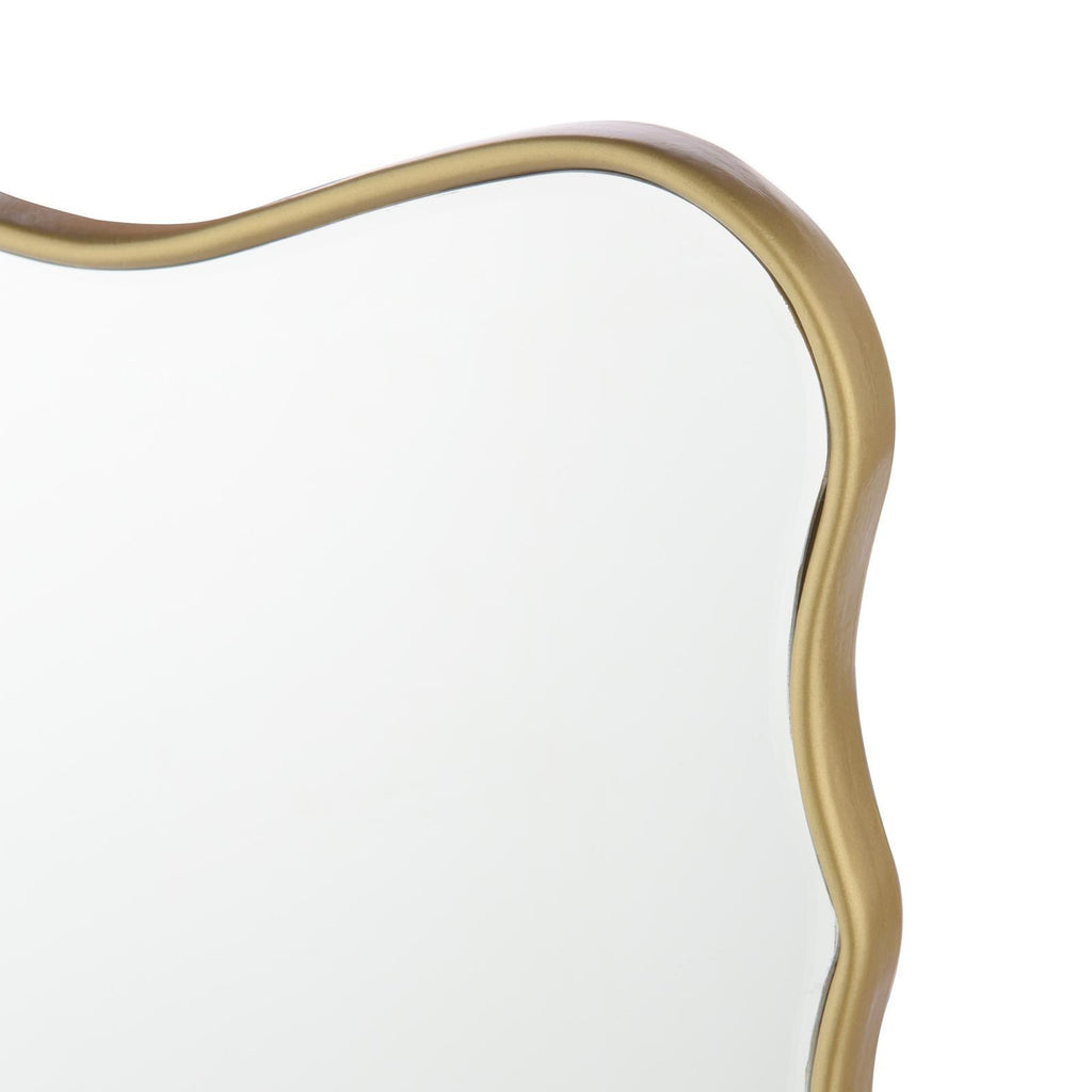 Laura Ashley Medora Mirror Matt Gold 64.5 X 49.5cm LA3756772-Q