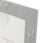Laura Ashley Pussywillow Photo Frame Grey Ceramic 5" x 7" LA3756695-Q