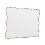 Laura Ashley Medora Mirror Matt Gold 64.5 X 49.5cm LA3756772-Q
