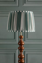 Laura Ashley Denwick Green Cotton Tapered Drum Shade 30cm/12 inch LA3753735-Q