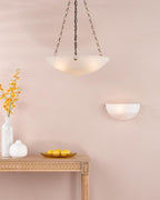 Keita Wall Light In Bronze Finish With Glass KEI0763