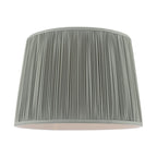 Laura Ashley Hemsley Green 100% Silk Tapered Drum Shade 40cm/16 inch LA3756667-Q