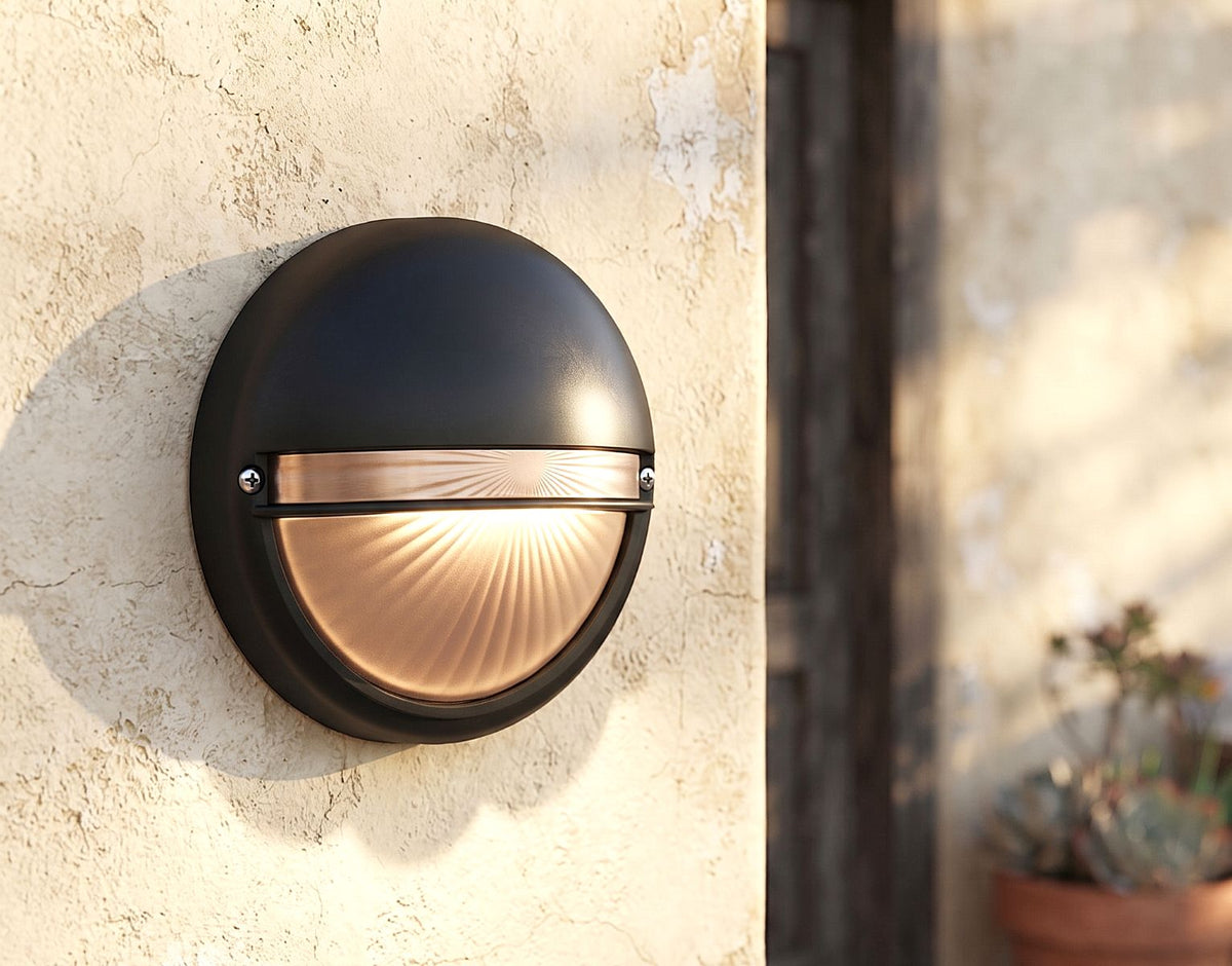 Classic Outdoor Black Wall Light - 5207BK