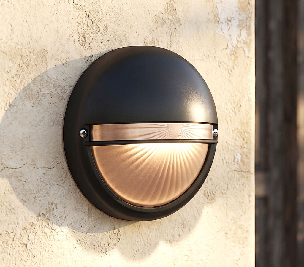 Classic Outdoor Black Wall Light 5208