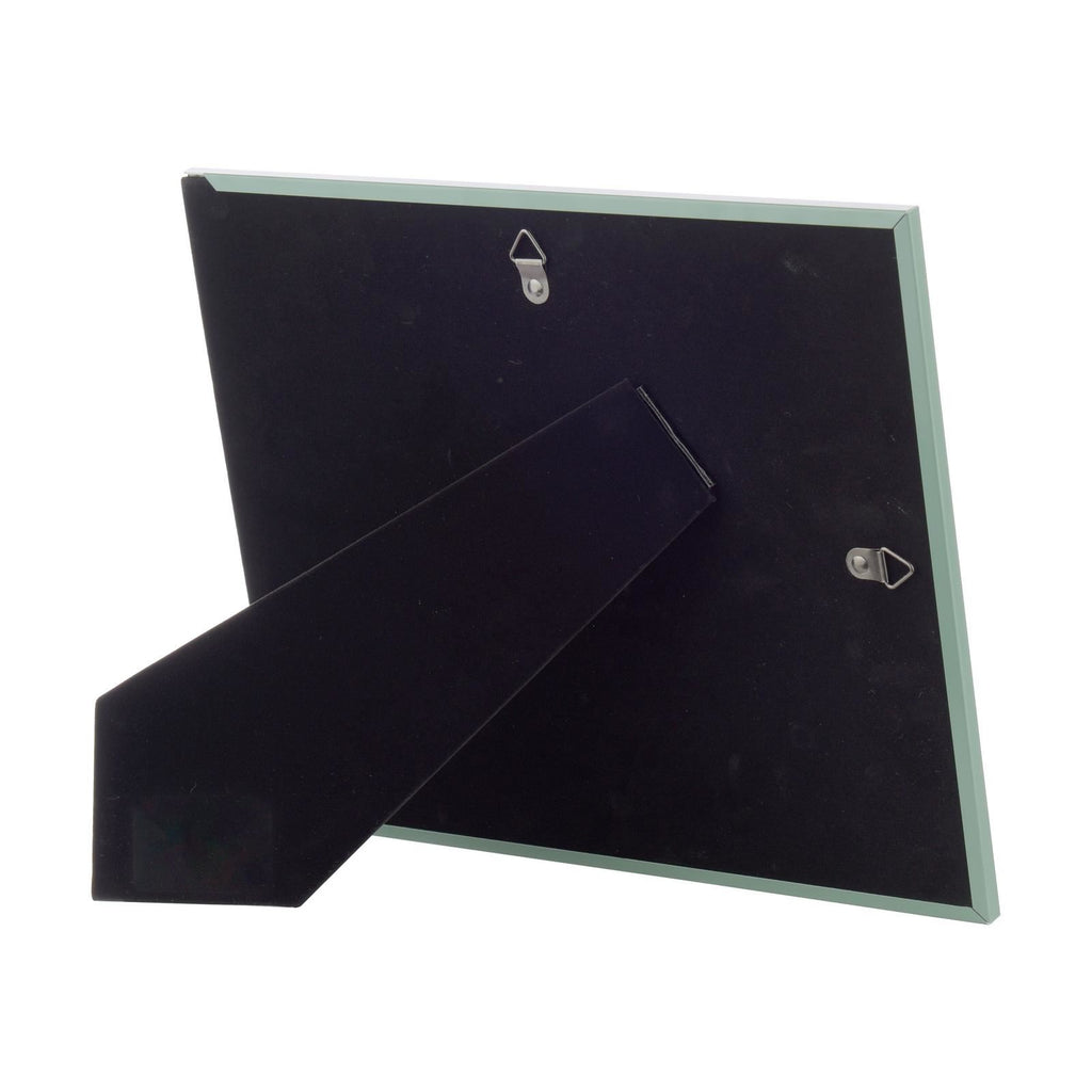 Laura Ashley Denwick Photo Frame Matt Green and Green 7" x 5" LA3756758-Q