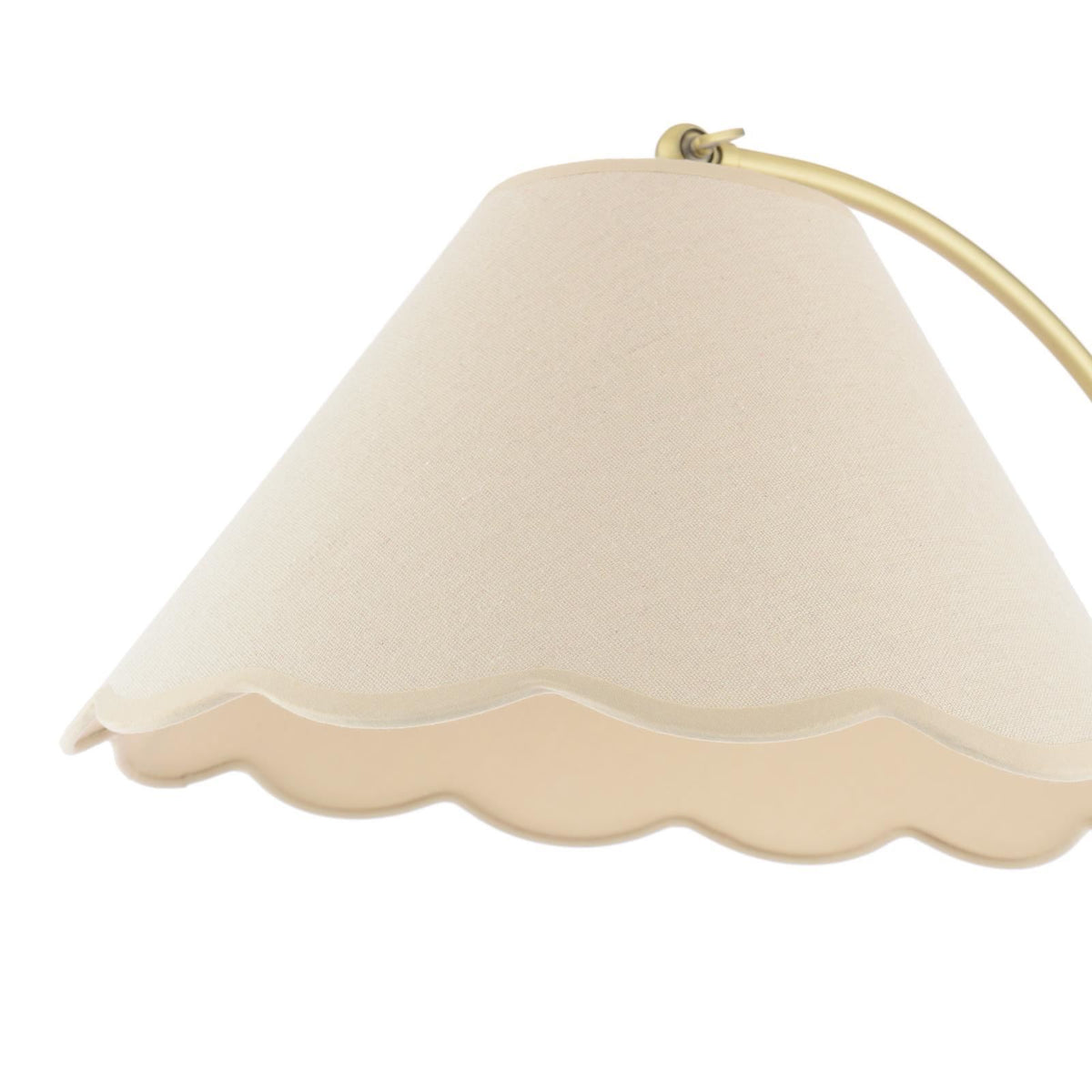 Laura Ashley Cordwell Floor Lamp Matt Antique Brass With Shade LA3756743-Q