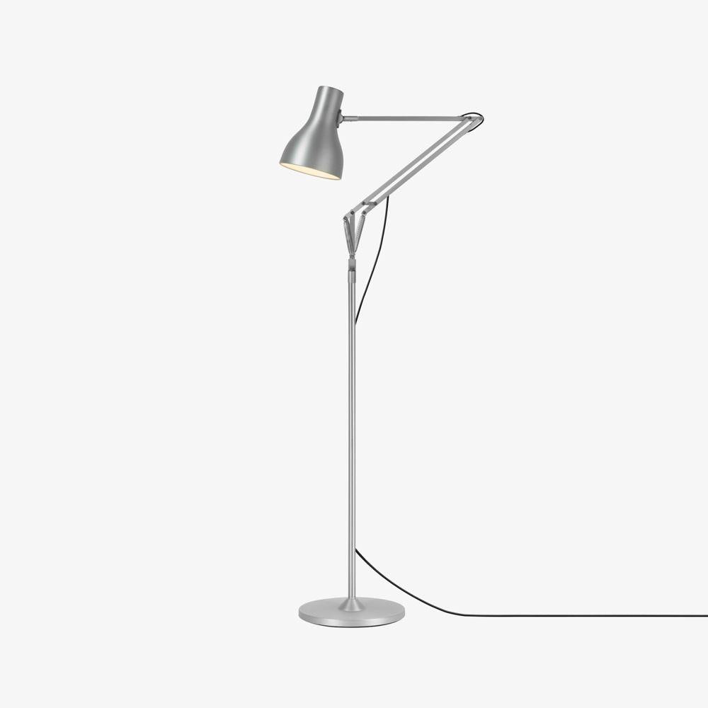 32690 Type 75 Floor Light In Silver Lustre