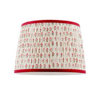 Laura Ashley Harthill Daisies Cream Cotton Tapered Drum Shade 30cm/12 inch LA3756742-Q