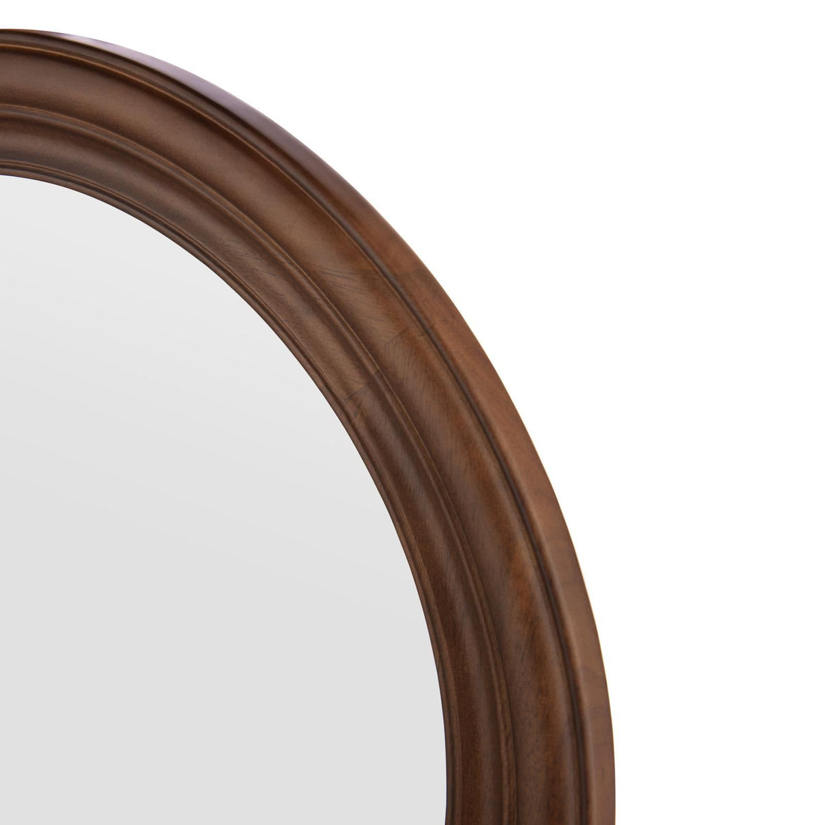 Laura Ashley Tate Mirror Dark Wood 60cm LA3756769-Q