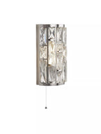 Bijou 2 Light Wall Light In Chrome Finish With Crystal Glass 6582-2CC