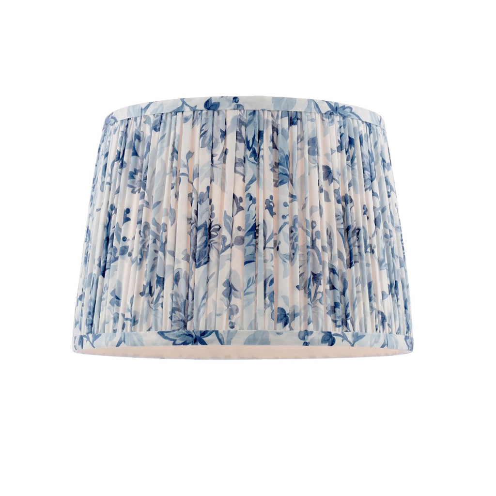 Laura Ashley Adwick Trail Blue Cotton Tapered Drum Shade 30cm/12 inch LA3756741-Q
