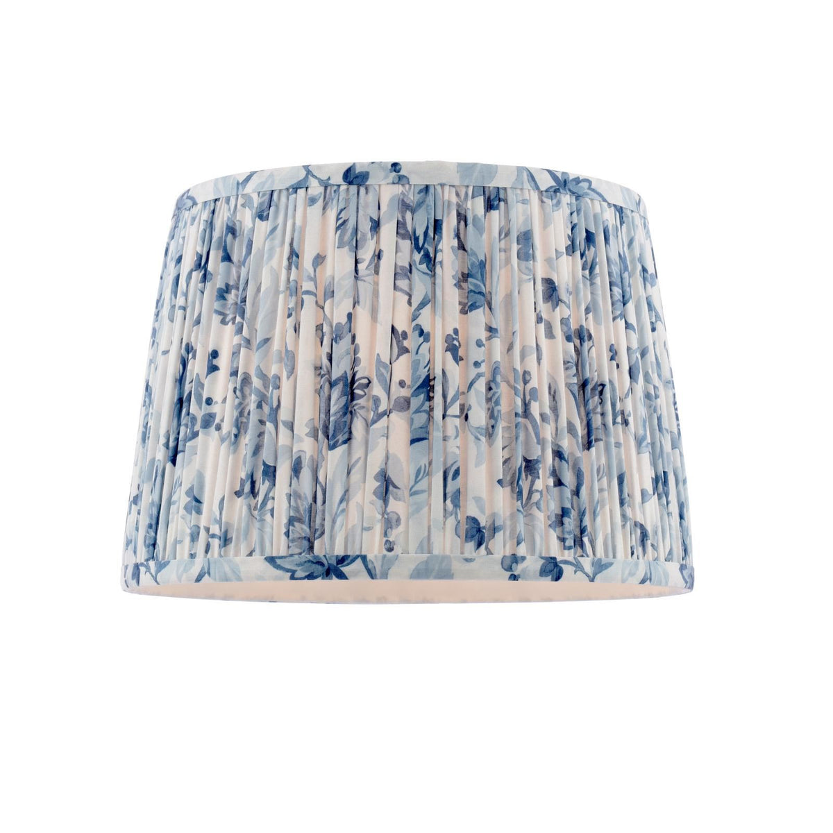Laura Ashley Adwick Trail Blue Cotton Tapered Drum Shade 30cm/12 inch LA3756741-Q