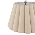 Laura Ashley Holwell 2 Light Pendant Antique Bronze With Shade LA3756643-Q