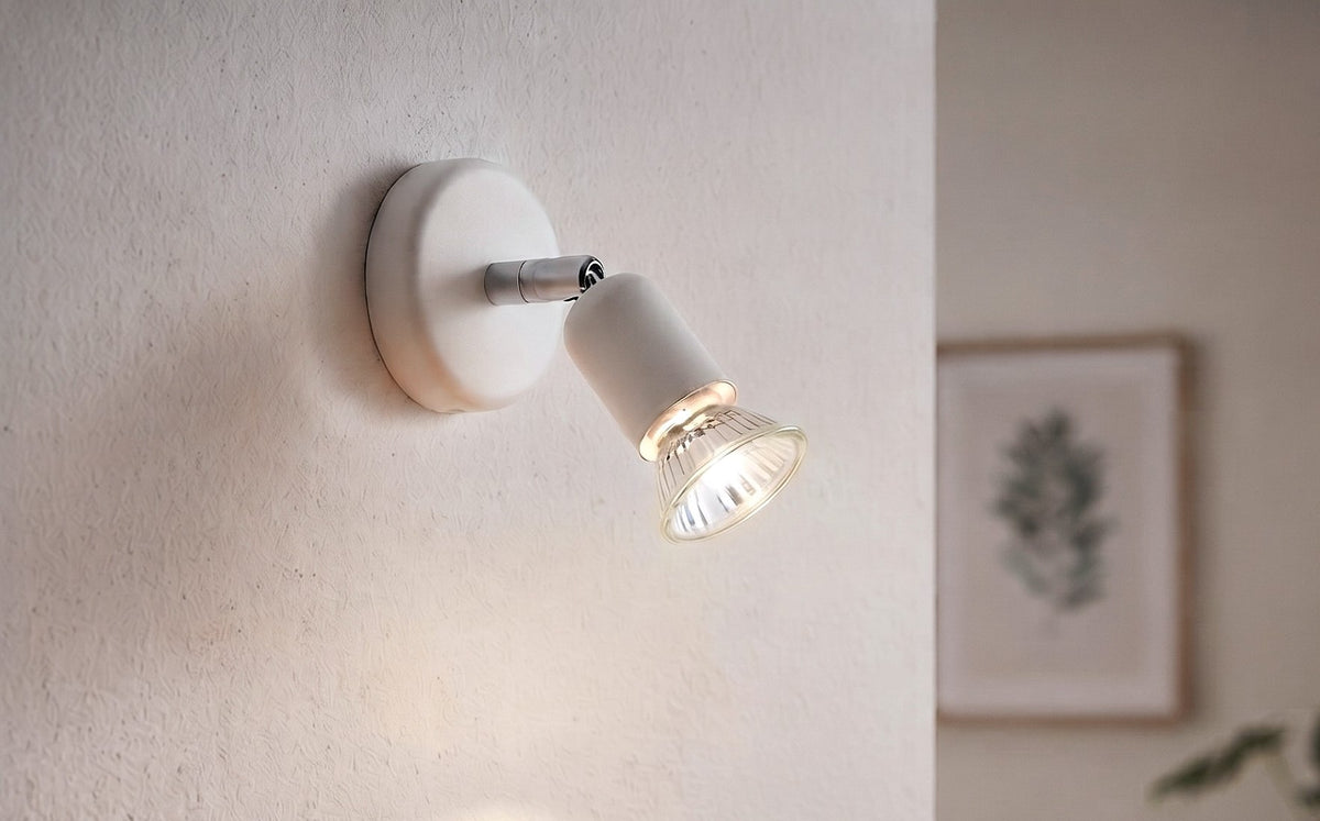 Runner Modern Single Spotlight in White 7001WH
