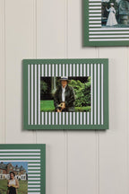 Laura Ashley Denwick Photo Frame Matt Green and Green 7" x 5" LA3756758-Q