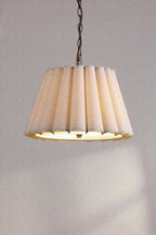 Laura Ashley Holwell 2 Light Pendant Antique Bronze With Shade LA3756643-Q