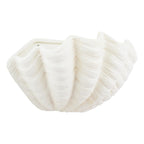 Laura Ashley Shell Wall Washer White Ceramic LA3756703-Q