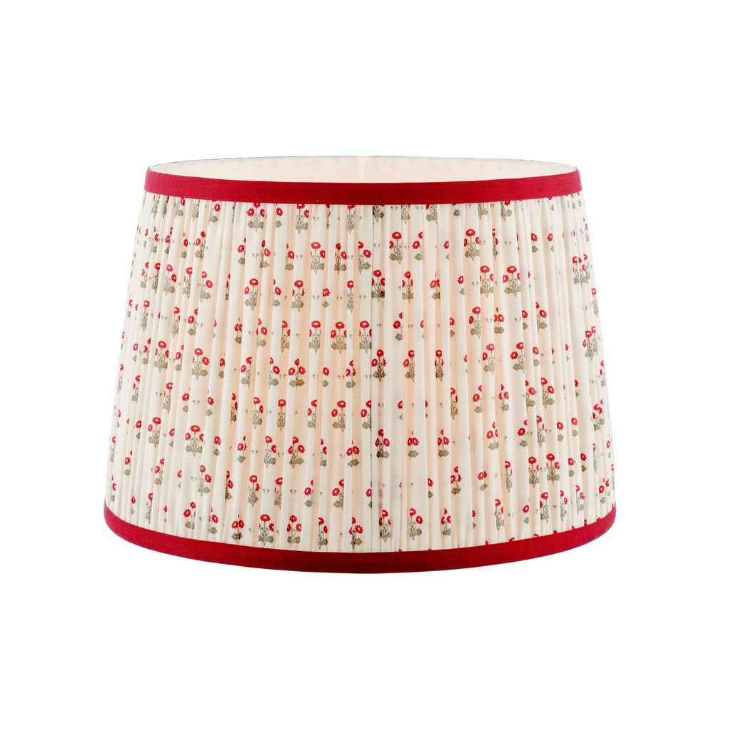 Laura Ashley Harthill Daisies Cream Cotton Tapered Drum Shade 30cm/12 inch LA3756742-Q