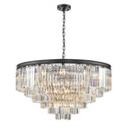 Franklite Perdita 30 Light Ceiling Pendant Light In Matt Black Finish FL2413-30
