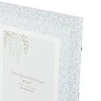 Laura Ashley Sweet Alyssum Photo Frame Blue 5" x 7" LA3756694-Q