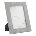 Laura Ashley Pussywillow Photo Frame Grey Ceramic 5" x 7" LA3756695-Q