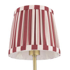 Laura Ashley Denwick Wall Light Matt Antique Brass With Red Shade LA3756674-Q