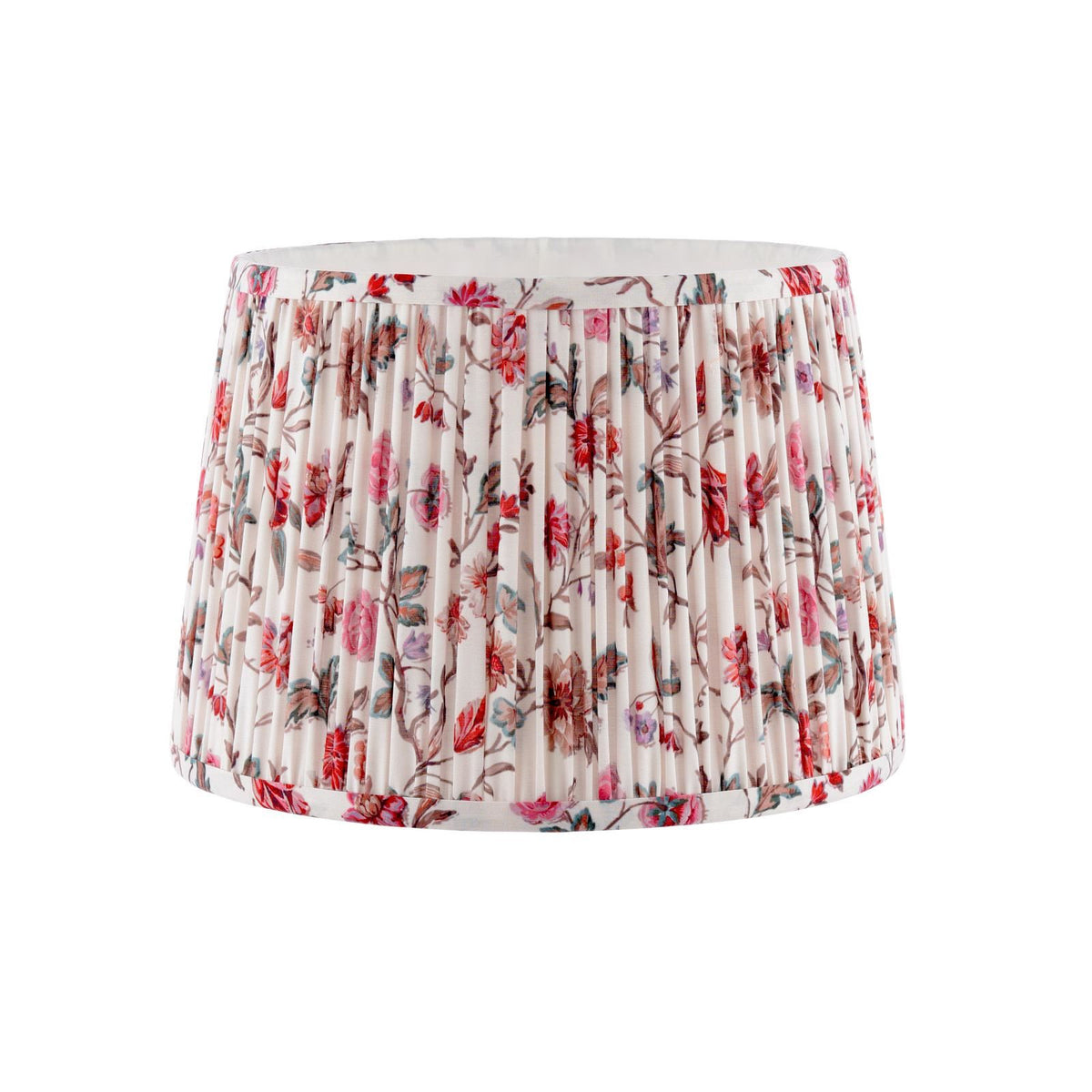 Laura Ashley Lingmell Trail Cream Cotton Tapered Drum Shade 30cm/12 inch LA3756740-Q