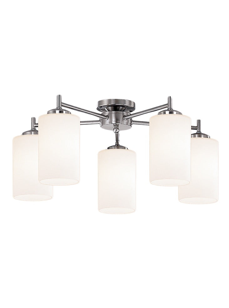 CO9315/727 Decima 5 Light Semi Flush Ceiling Light