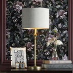 Laura Ashley Highgrove Table Lamp In Antique Brass With Shade LA3756325-Q