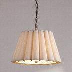 Laura Ashley Holwell 2 Light Pendant Antique Bronze With Shade LA3756643-Q