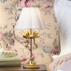 Laura Ashley Larkfield Table Lamp Antique Gold With Shade LA3756669-Q