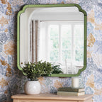 Laura Ashley Martham Mirror Smoked Green 65 X 65cm LA3756688-Q