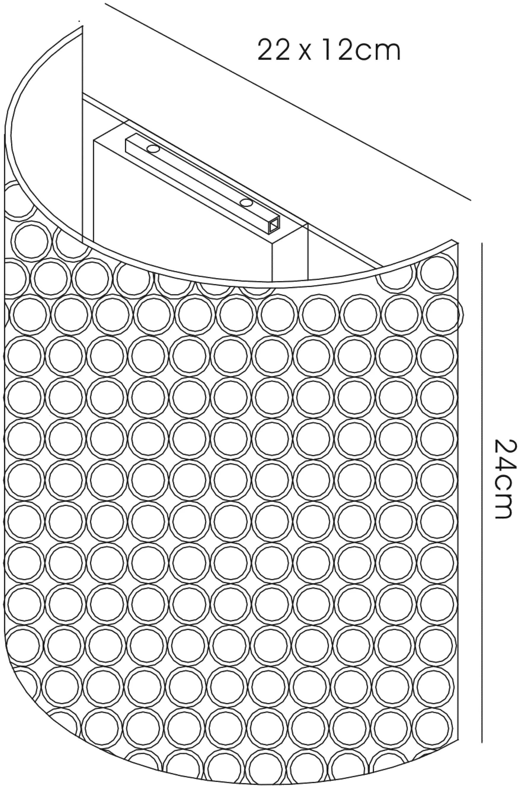 IL30199 Ava 2 Light Crystal Wall Bracket