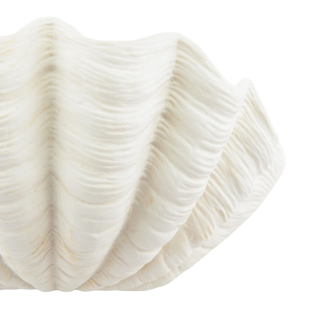 Laura Ashley Shell Wall Washer White Ceramic LA3756703-Q