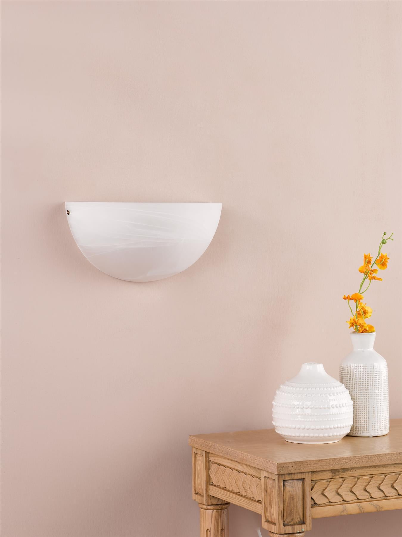 Keita Wall Light In Bronze Finish With Glass KEI0763