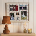 Laura Ashley Harthill Daisies Photo Frame Matt White and Multi Coloured LA3756766-Q