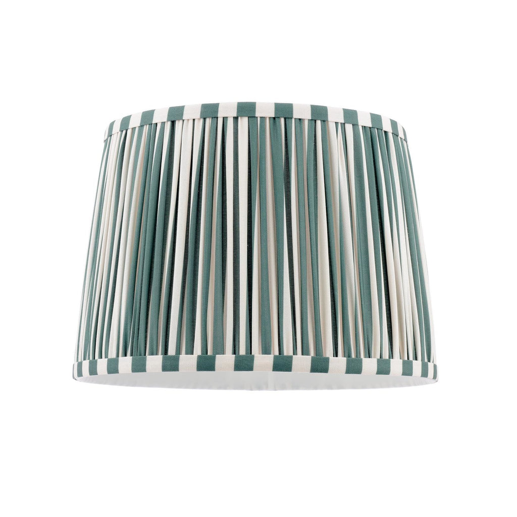 Laura Ashley Denwick Green Cotton Tapered Drum Shade 30cm/12 inch LA3753735-Q