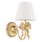 Laura Ashley Larkfield Wall Light Antique Gold With Shade LA3756698-Q