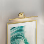 Alton Classic Large LED Picture Light In Brushed Brass Finish ALTON-PL-L-BB
