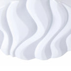 Arena Wave Like Design LED Large Round Flush Ceiling Light M5040