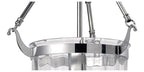 IL31071 Aubrey 1 Light Polished Chrome Ceiling Pendant