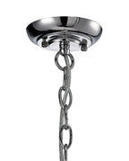 IL31071 Aubrey 1 Light Polished Chrome Ceiling Pendant