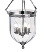 IL31073 Aubrey 4 Light Polished Chrome Ceiling Pendant